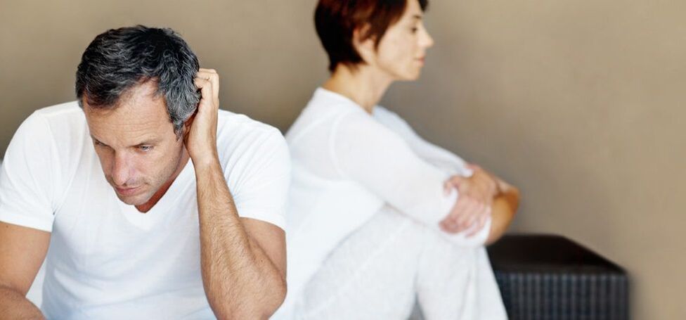 Problemi in famiglia a causa della mancanza di potenza