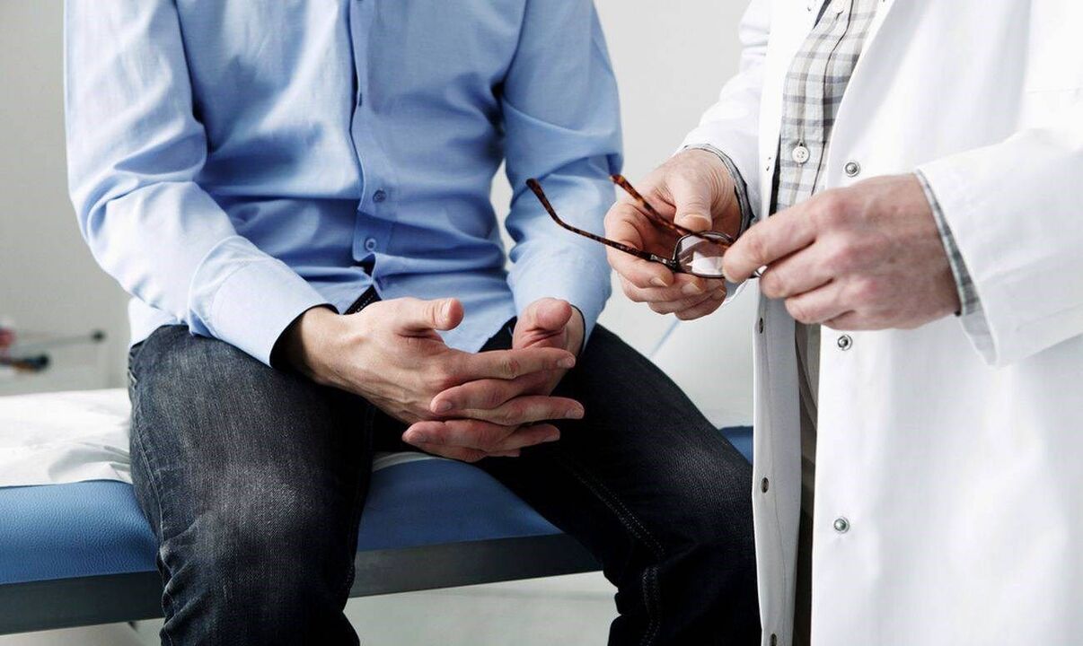 Trattamento dell'impotenza da parte di un medico