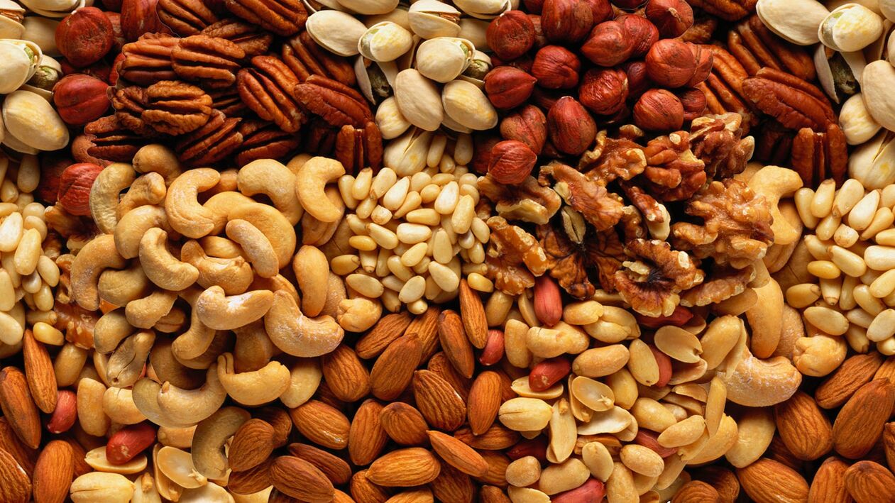 Frutta a guscio per un immediato aumento di potenza