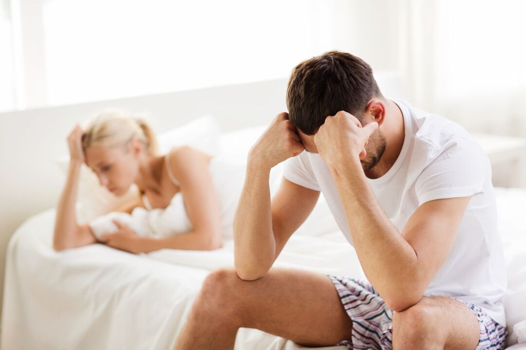Un uomo è arrabbiato per la scarsa potenza, come aumentarla